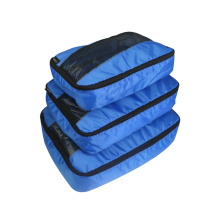 RPET Eco friendly travel Storage Bag 3pcs Set Travel packing cubes Clothing Sorting Packages Organizer Bag Set